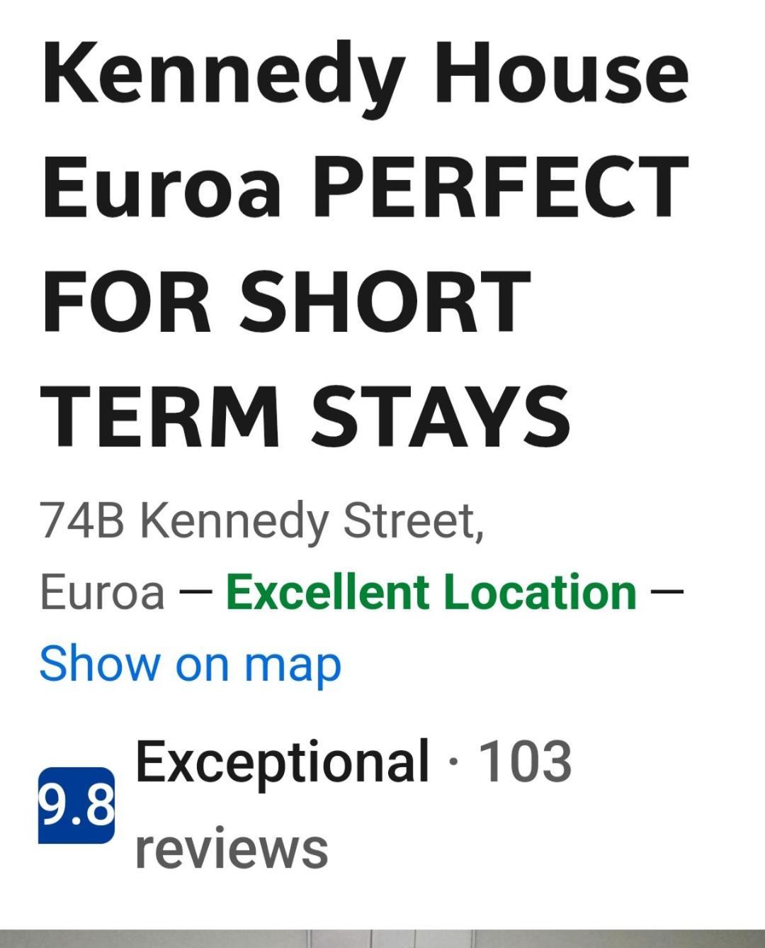 Kennedy House Euroa Perfect For Short Term Stays Екстер'єр фото
